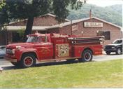 1957 Ford - American LaFrance Pumper (Re-Lettered for Mothman Prophecies)